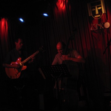 With Augustin Bernal and Gabriel Puentes - Zinco Jazz Club Mexico City